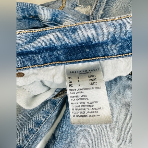 American Eagle Outfitters Light Blue High-Rise Jegging - Picture 7 of 9